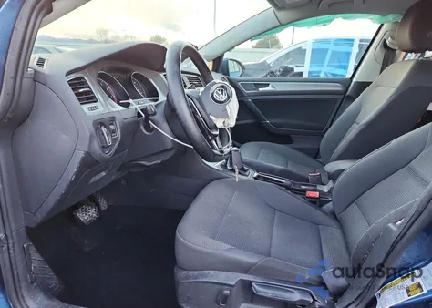 2017 Volkswagen Golf S z USA, uszkodzony, nr VIN 3VW217AU3HM032480